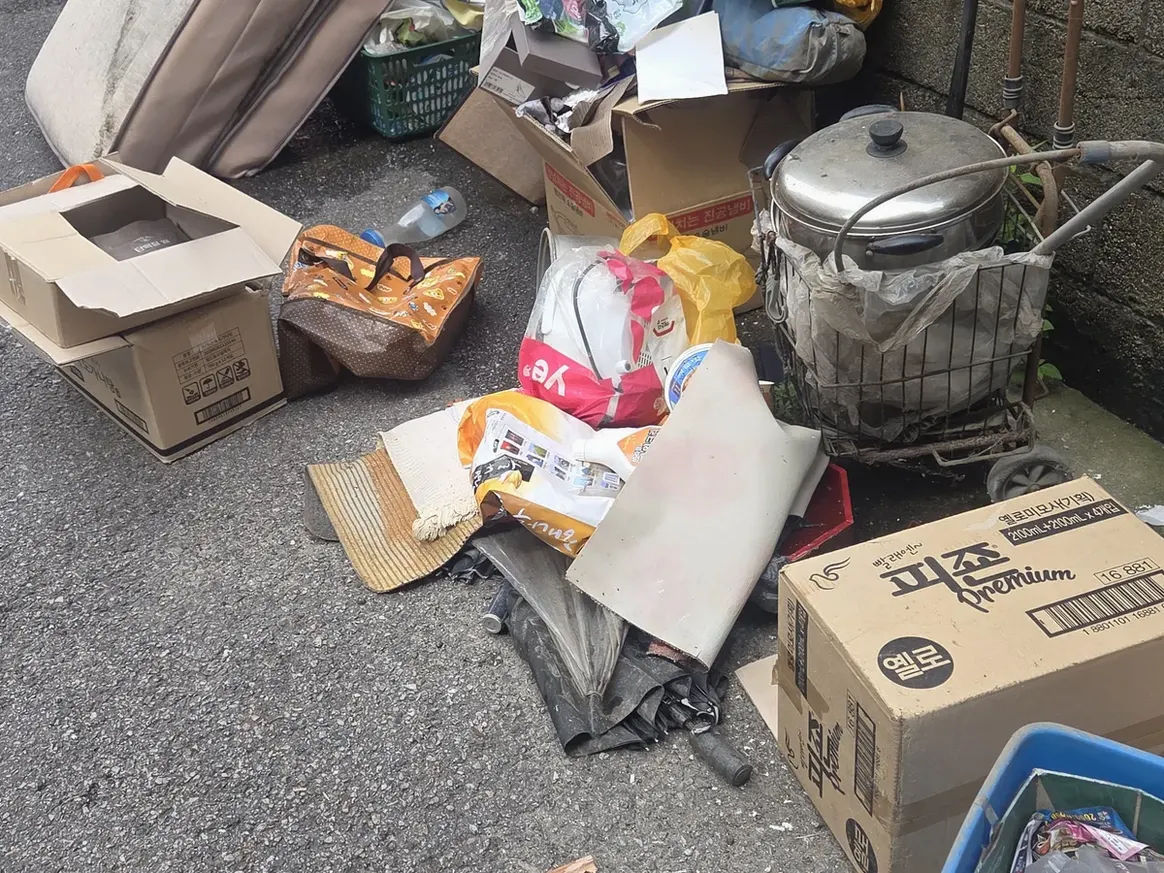 달성군 현풍읍 침수 현장 화장실 세면대 살균 위생청소 사례 - 행진크린